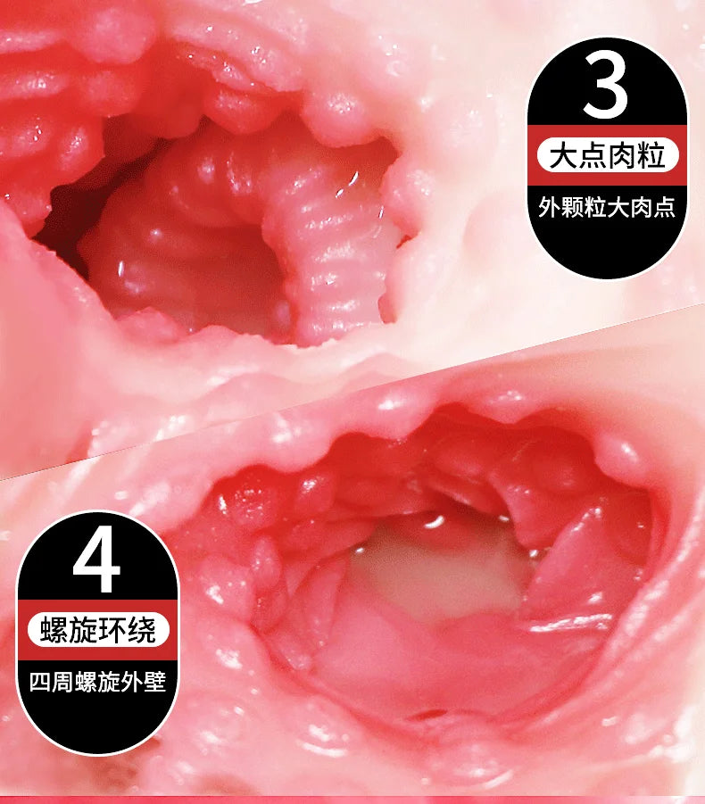 Vagina Real Pussy Male Masturbator Sex Toys For Men Adult Sex Products Penis Stimulator Pocket Cup Rubber Butt Anus Ass Toy Shop