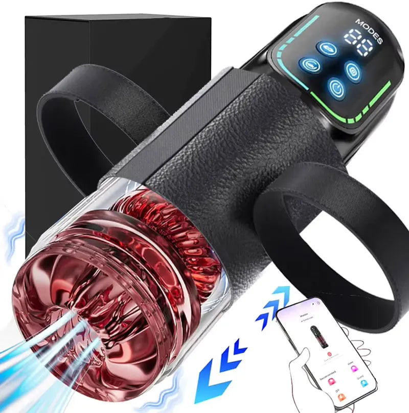 Telescopic Rotation Masturbator Cup Vagina Masturbation Blowjob Adults Sex Toys for Men Male Piston Automatic Mastubator