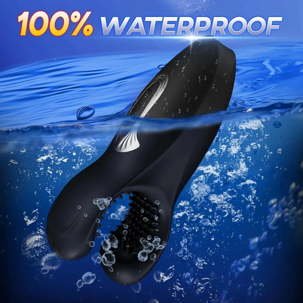 Male Sex Toys for Men Glans Exerciser Lasting Delay Endurance Vibrating Trainer Male Masturbator Vibrator Penis Massager Sex Toy