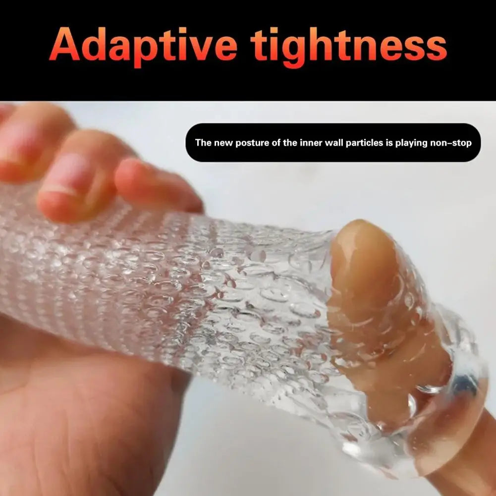 NEW Masturbation Cup Sex Toys for Men Soft Male Exercise Penis Massage Sexy Pocket Pussy Blowjob Toy Vagina Adult Goods 18+