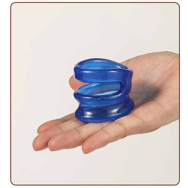 Cock Penis Ring Reusable Delay Ejaculation Stronger Erection Sex Toys  Adult Supplies Linen Nozzle Ring Cock Sex Toys For Men