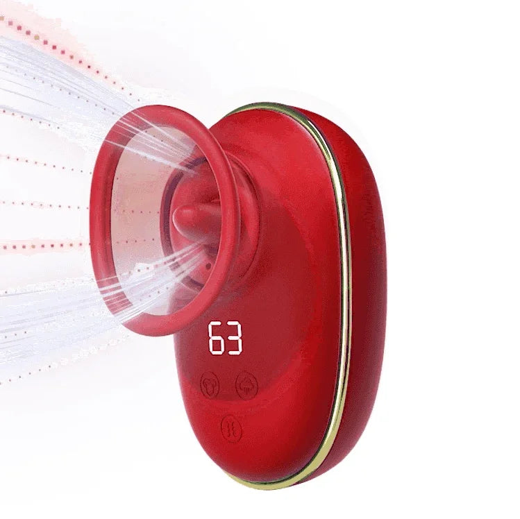 Nipple Sex Toy for Women Clitoral Vibrator Sucking and Licking Tongue Vagina Stimulator Orgasm Pussy Blowjob Female Masturbation