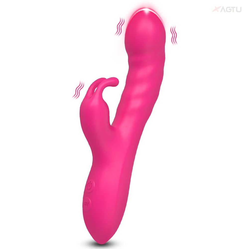 Rabbit Vibrator Realistic Dildo Sex Toys for Women 10 Vibration G Spot Clitoral Vibrators Stimulator Sextoy for Adults Goods 18+