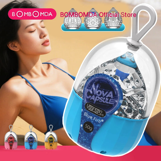 Male Masturbation Cup Vagina Egg Peni Massage Adult Toy For Men Glans Exercise Blowjob Toy Stretchy Silicone Sex Toys For Men