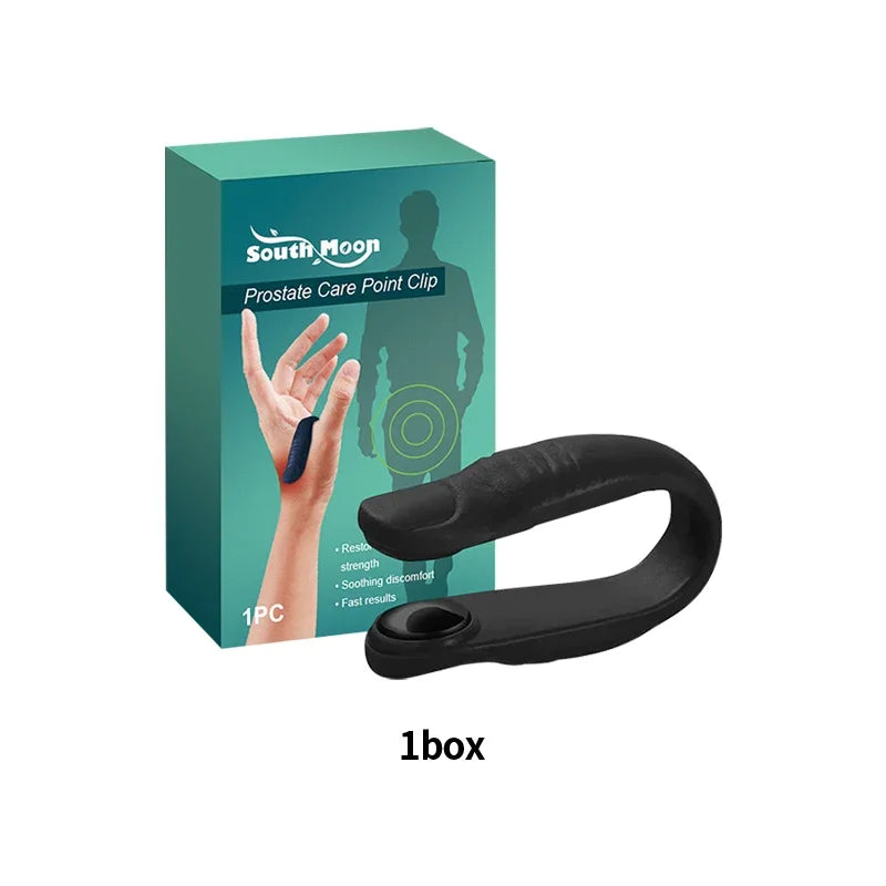 Prostate Care Point Clip Pressure Acupressure Acupoint Massager Hand Meridians Massage Relieve Fatigue Relax Soothing Tool