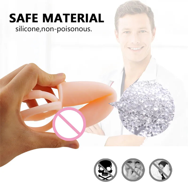 Double Penetration Anal Plug Dildo Butt Plug Vibrator For Men Strap On Penis Massage Vagina Plugs Adult Sex Toys For Couples 18+