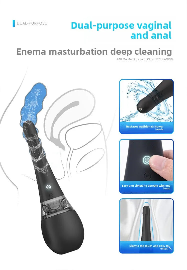Prostate Massager And Anal Plug for Men & Women Backyard Cleaner Adult Sex Product New Backyard Cleaner Prostate Massager