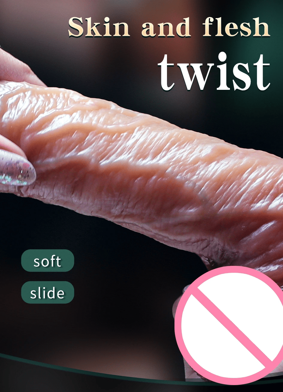 Wearable Realistic Strapon Dildo Skin Testicles Sliding Anal Vagina Sexy Adult Masturbation Big Penis For Women Sex Toys Dildos