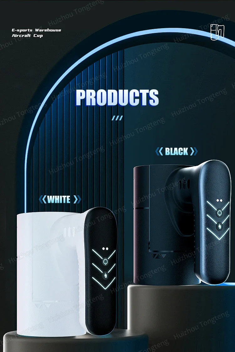 Automatic Thrusting Male Masturbator Cup handle Blowjob Pocket Pussy Strong Stroker Real Pocket Pussy Adult Sex Toys for Men