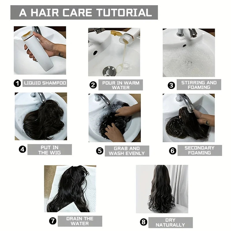 A Unisex Wig with a Black Side-Parted Fringe And Layered Short Hairstyle, Suitable for Wearing at Daily Gatherings And Party
