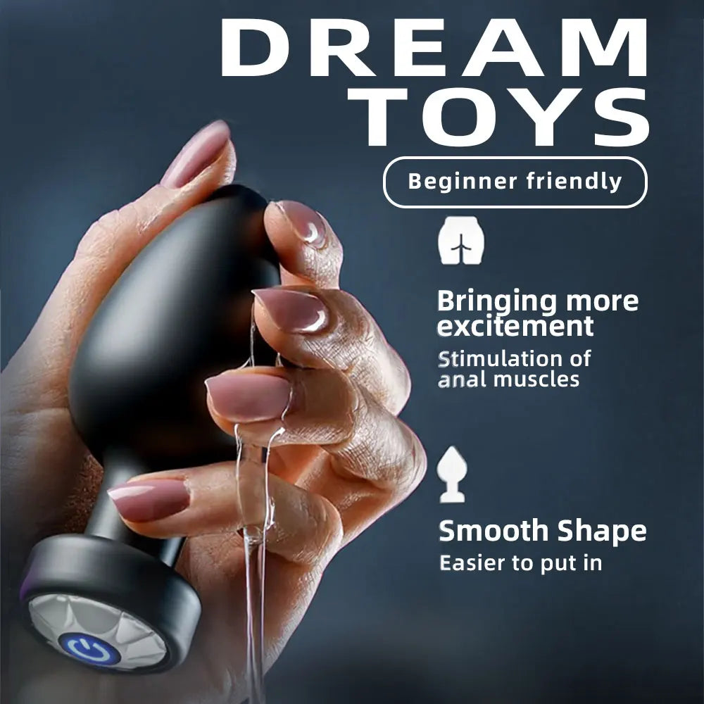 Mini Vibrating Butt Anal Plug Remote Control Anal Plug Vibrator Sex Toys for Women Men Prostate Stimulator Stimulator Dildo