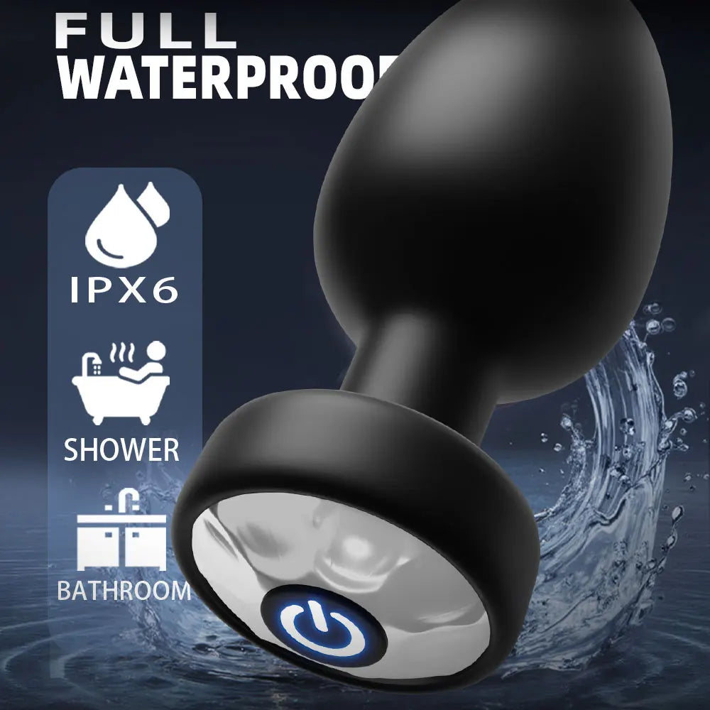 Mini Vibrating Butt Anal Plug Remote Control Anal Plug Vibrator Sex Toys for Women Men Prostate Stimulator Stimulator Dildo