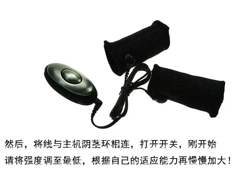 Sex Products Electro Shock Penis Ring Electro Stimulation Physiotherapy Cock Ring Body Massage Sex Toy For Men Masturbator