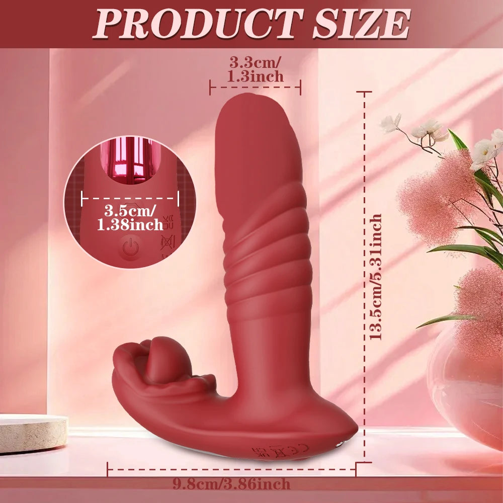 Sex Toy APP Telescopic Vibrator for Women Clitoris Stimulator Wearable G-Spot Dildo Vagina Massager Female Toy Adult Products