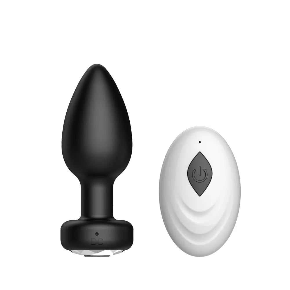 Mini Vibrating Butt Anal Plug Remote Control Anal Plug Vibrator Sex Toys for Women Men Prostate Stimulator Stimulator Dildo