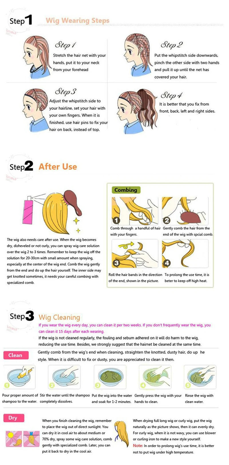 Girls sexy Princess Pocahontas Indian Cosplay Wig Halloween Outfit Adult Women Synthetic Hair Halloween Party Role Play wigs