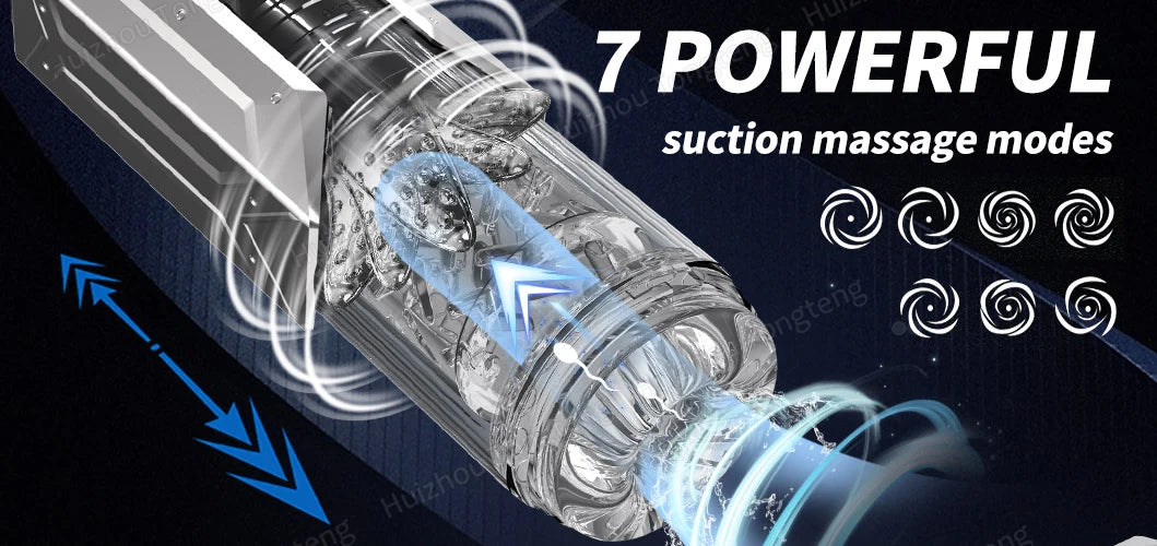 Automatic Male Masturbator Penis Pump Sucking Vibrating Thrusting Rotating 100% Waterproof Blowjob Adult Sex Toy Stroker For Men