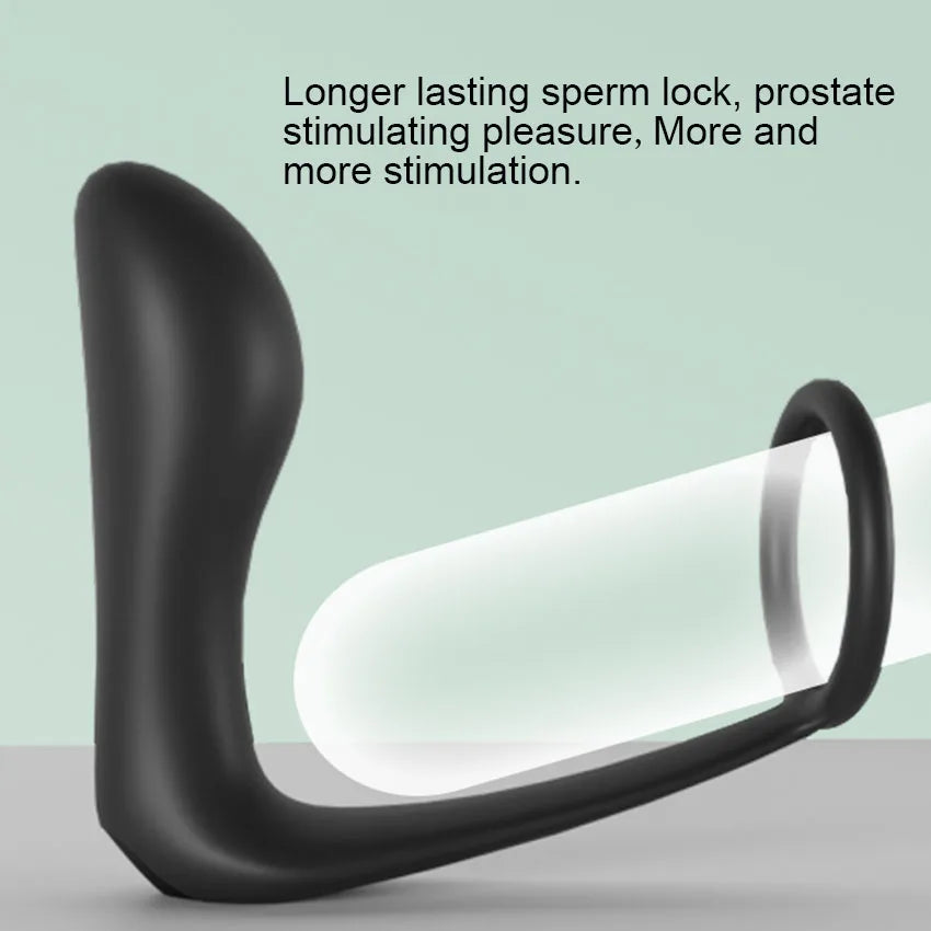 Prostate Massager Stimulator Anal Vibrator Wireless Control Butt Plug Men Vibrating Anus Masturbator adult Sex Toy for Women Gay