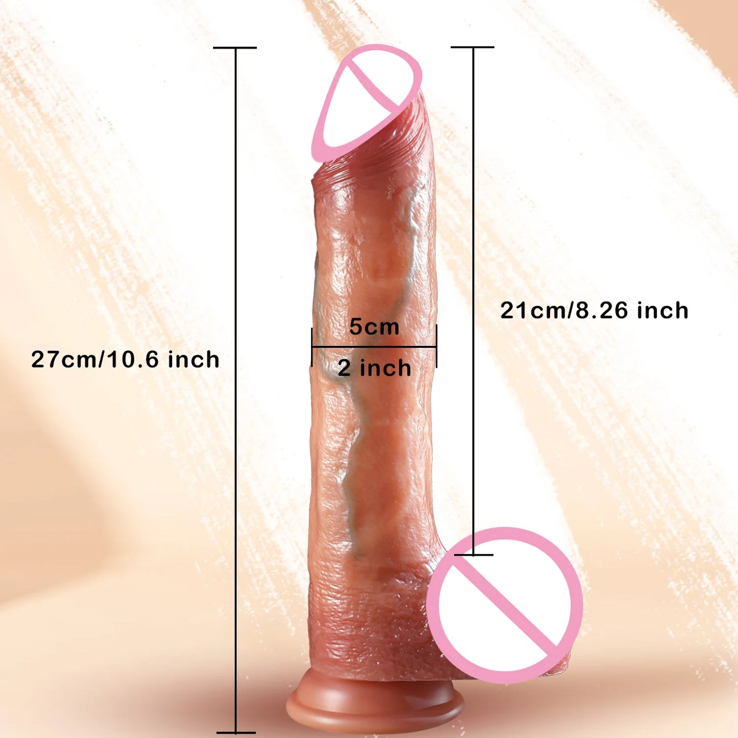 Wearable Realistic Strapon Dildo Skin Testicles Sliding Anal Vagina Sexy Adult Masturbation Big Penis For Women Sex Toys Dildos