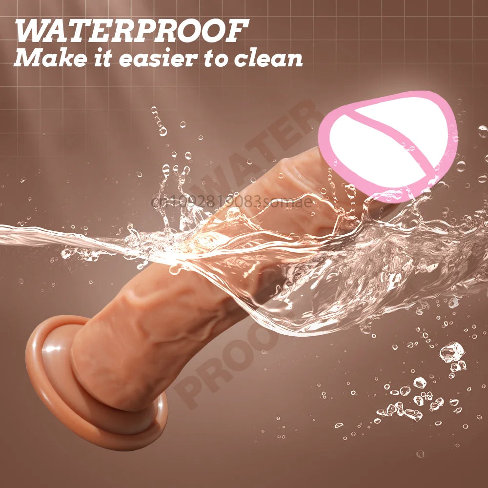 Realistic G-Spot Dildo with Suction Cup Silicone Penis Anal Dildo Adults Sex Toys for Women Man Strapon Dick Vagina Stimulator