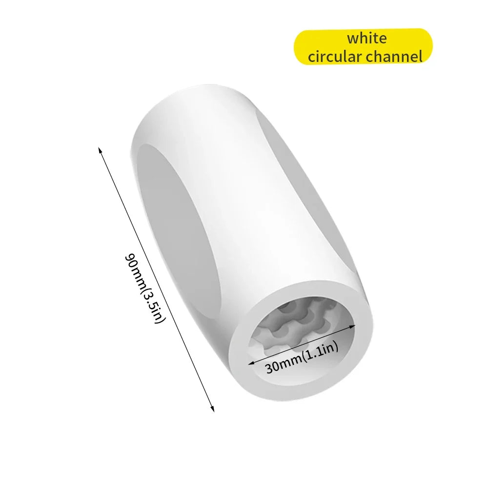 Masturbator Cup Sex Toy for Men Soft TPE Cock Training Sex Shop Male Glans Trainer Penis Sleeve Delay Exercise Adult Products