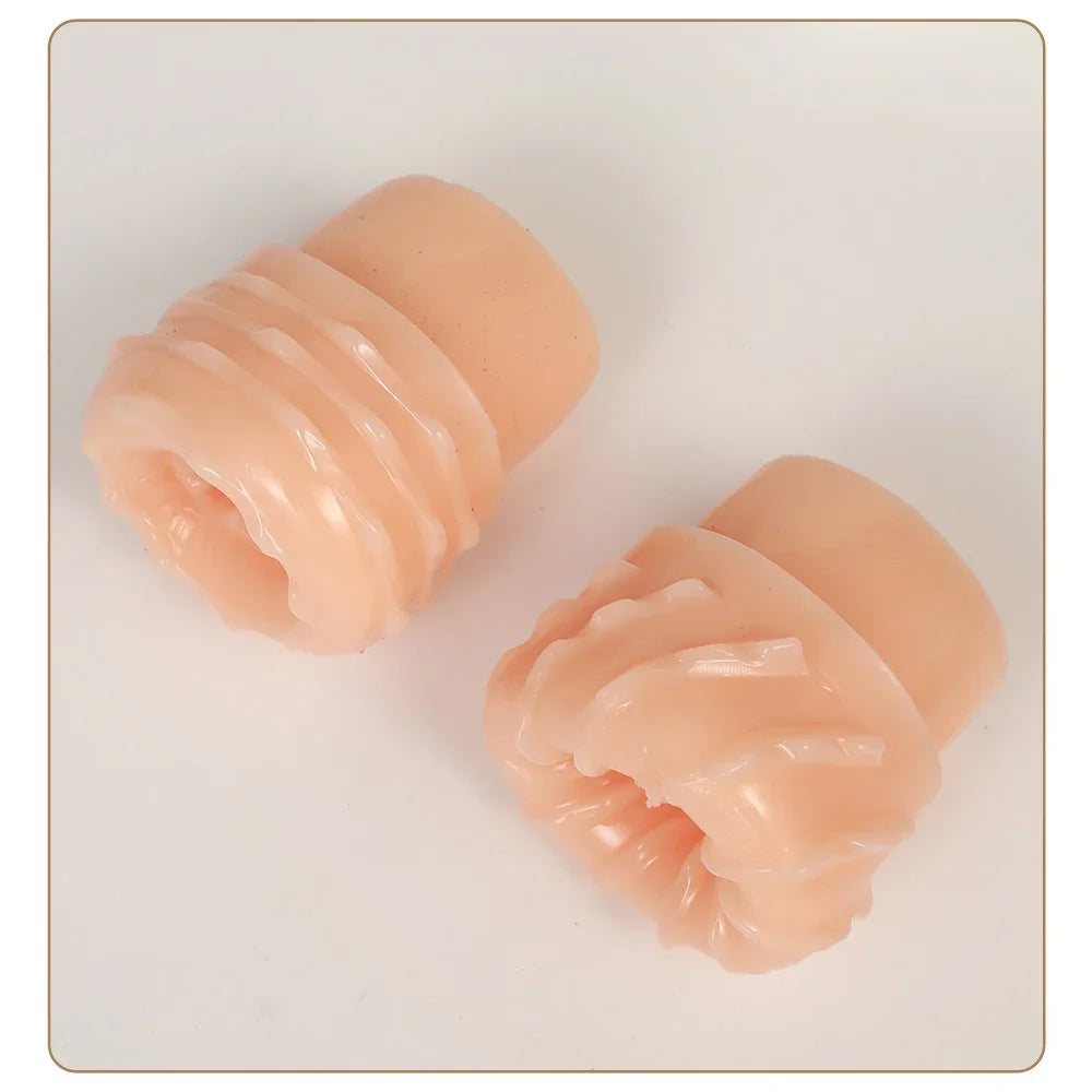 Masturbator Cup Sex Toy for Men Soft TPE Cock Training Sex Shop Male Glans Trainer Penis Sleeve Delay Exercise Adult Products