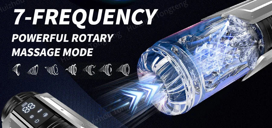 Telescopic Rotation Masturbator Cup Sucking Penis Pump Pocket Pussy Blowjob Sex Toys Stroker Piston Automatic Mastubator for Men