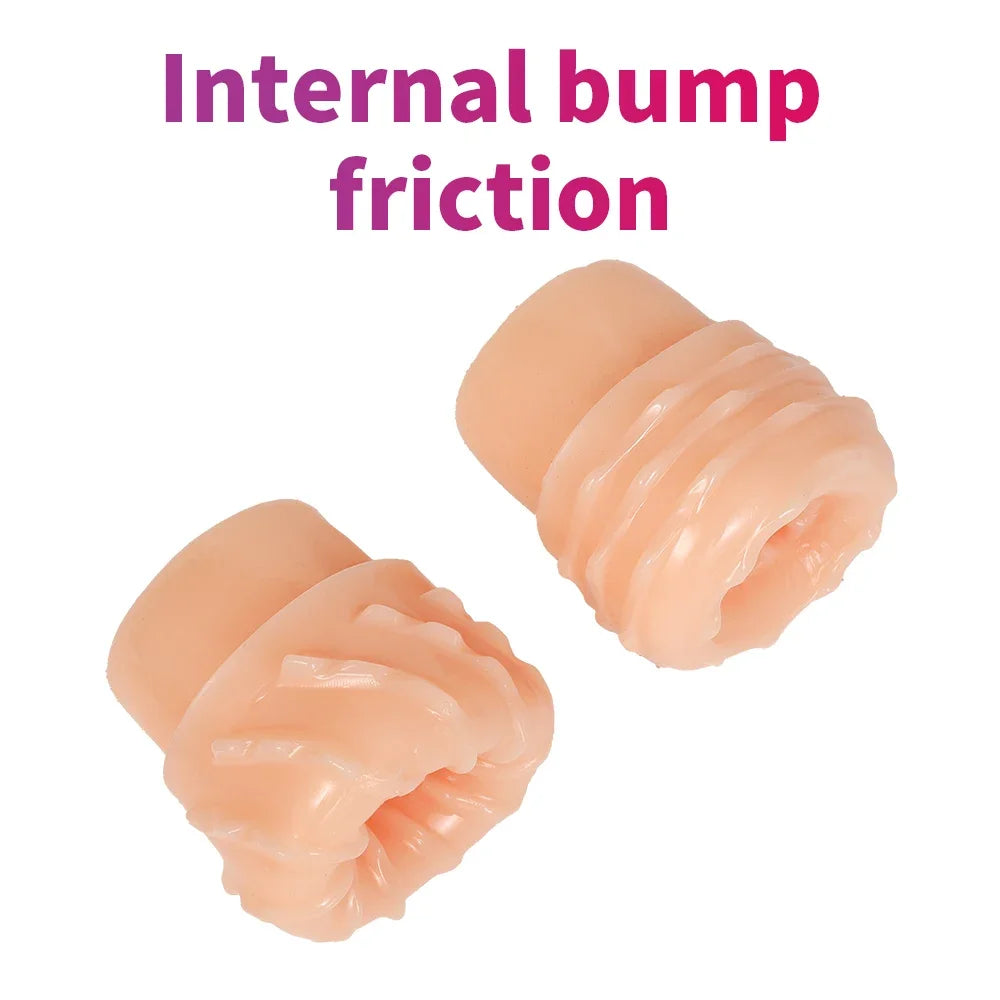 Masturbator Cup Sex Toy for Men Soft TPE Cock Training Sex Shop Male Glans Trainer Penis Sleeve Delay Exercise Adult Products