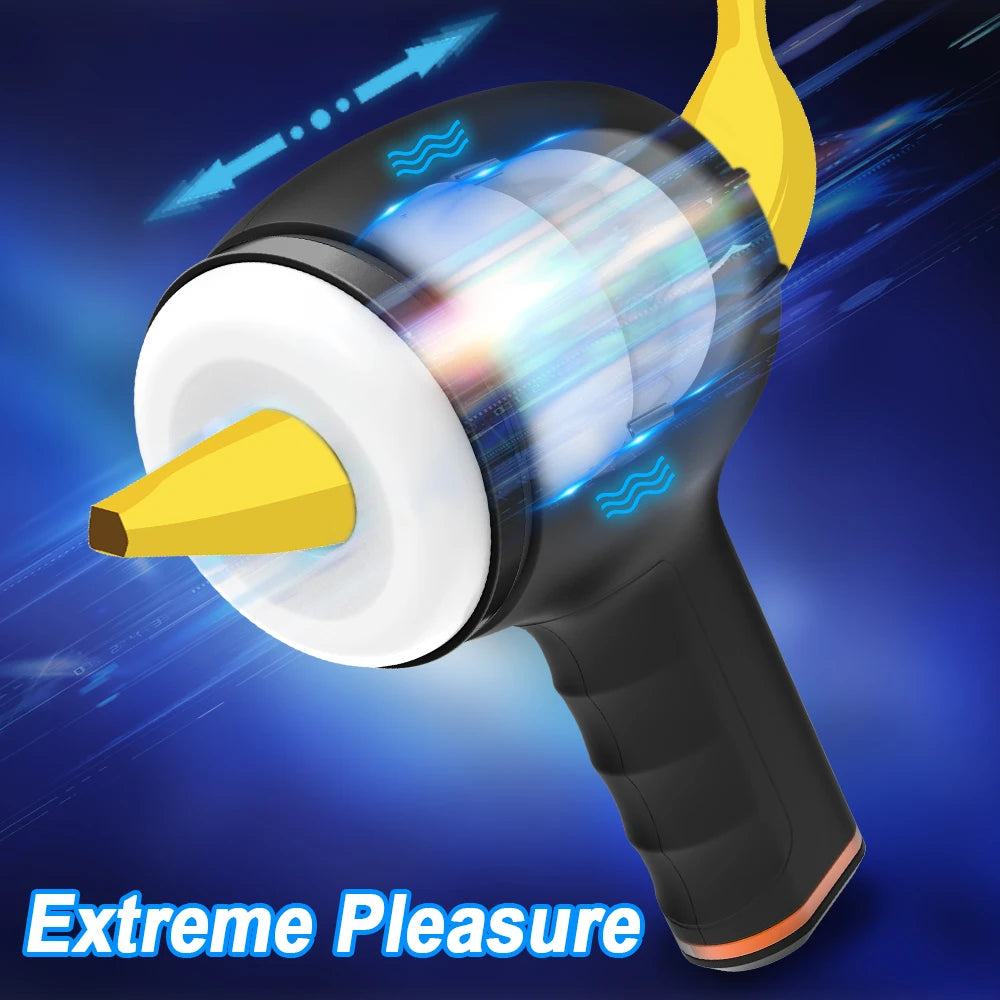 Automatic Male Masturbator Sex Toys for Men Adult Toy Male Thrusting Rotating Masturbation Tools Sex Machine Electric Penis Pump
