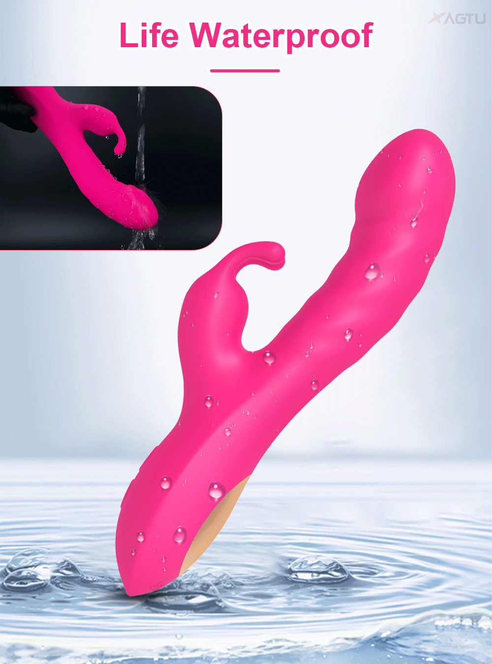 Rabbit Vibrator Realistic Dildo Sex Toys for Women 10 Vibration G Spot Clitoral Vibrators Stimulator Sextoy for Adults Goods 18+