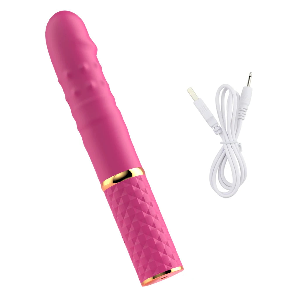 Automatic Thrusting G Spot Dildo Sex Machines Suction Cup Vibrator 10 Thrusts Mode Clitoral Vagina Anal Stimulation Adult Toys