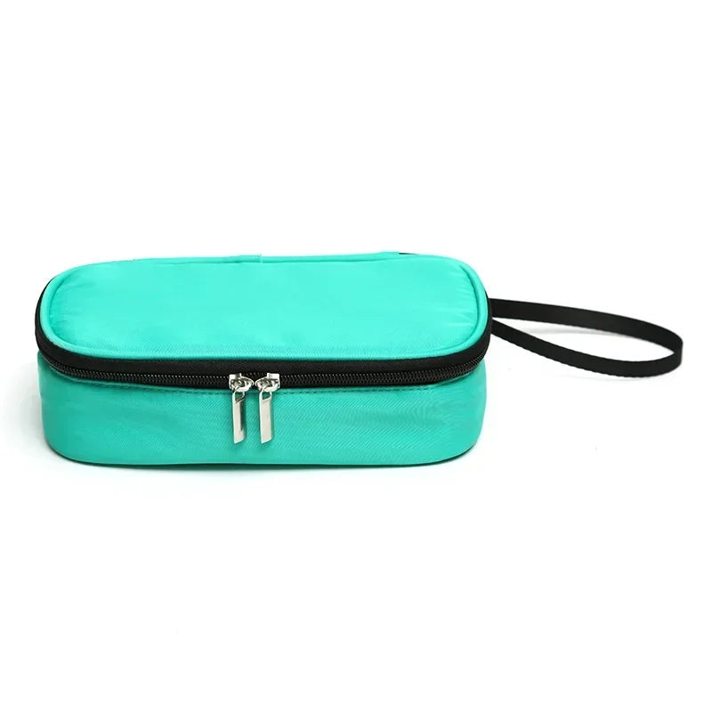 5Colors Insulin Cooling Bag Portable Diabetic Pocket Pill Protector Waterproof Thermal Insulated Cooler without Gel