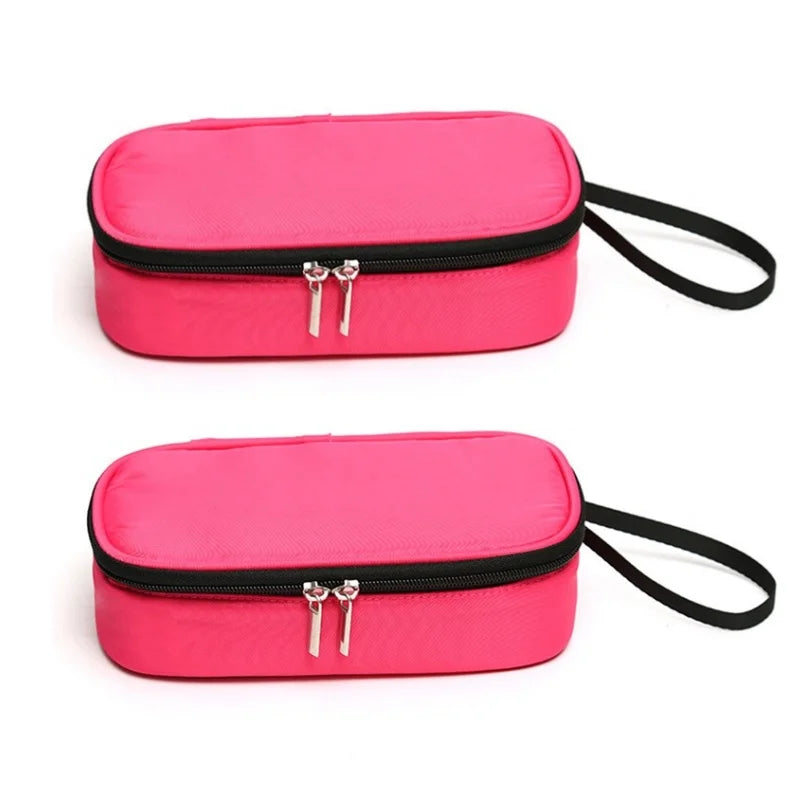 5Colors Insulin Cooling Bag Portable Diabetic Pocket Pill Protector Waterproof Thermal Insulated Cooler without Gel