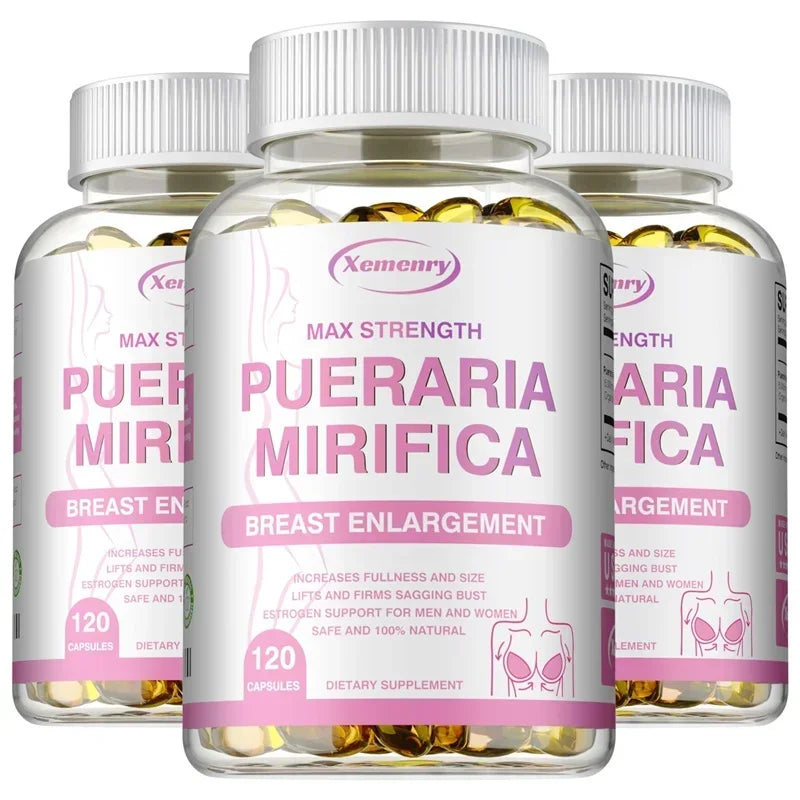 Pueraria Mirifica - Supports Women's Health, Balances Estrogen, Promotes Cell Growth, Relieves Menopausal Symptoms, Non-GMO