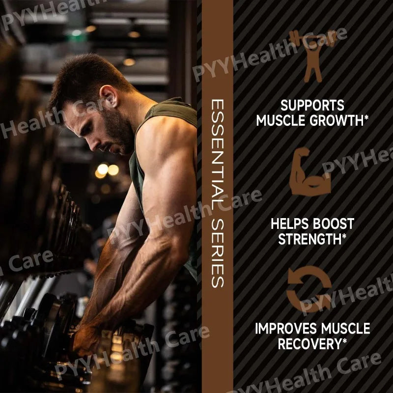 Creatine Monohydrate Powder Muscle Builder Supplements for Women and Men Boosts Exercise Performance Energy Chocolate 300g