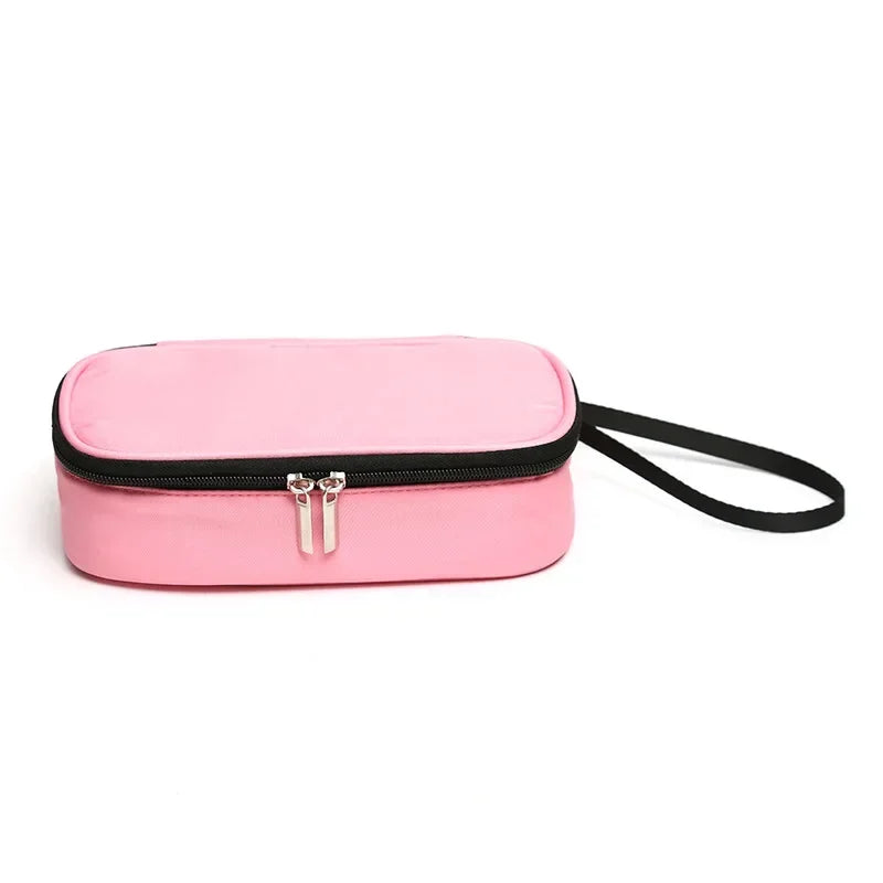 5Colors Insulin Cooling Bag Portable Diabetic Pocket Pill Protector Waterproof Thermal Insulated Cooler without Gel