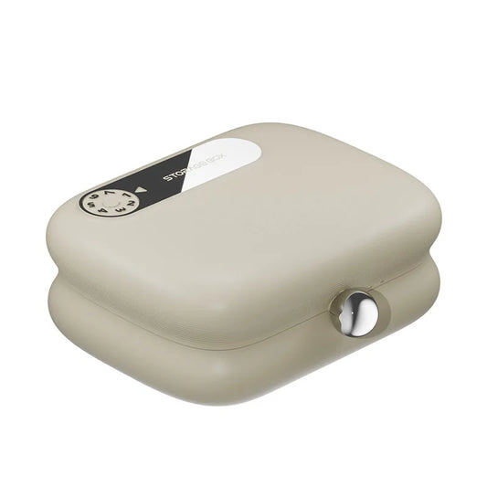 Portable pill box, small pill box for health supplements, vitamins, and weight loss pills, travel pill box for carrying