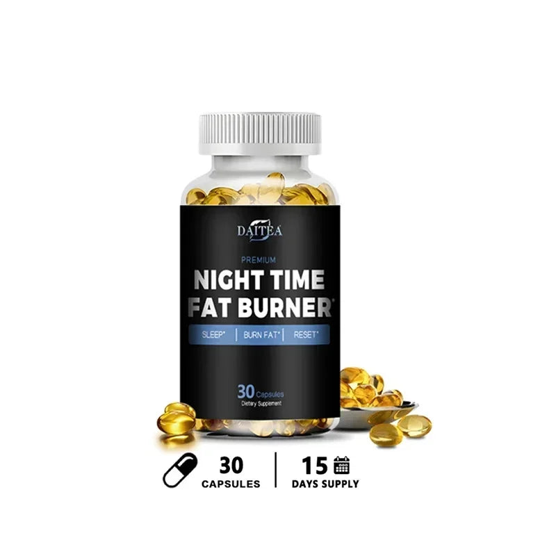 Nighttime Weight Loss Supplements - Thermogenic Metabolism Booster for Weight Loss and Immune Health