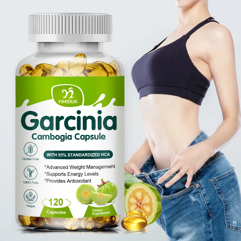 Buy 2 Get 2 Free! Garcinia Cambogia Extract Capsules, for Weight Loss, Energy Levels, Provides Antioxidant, Men & Women