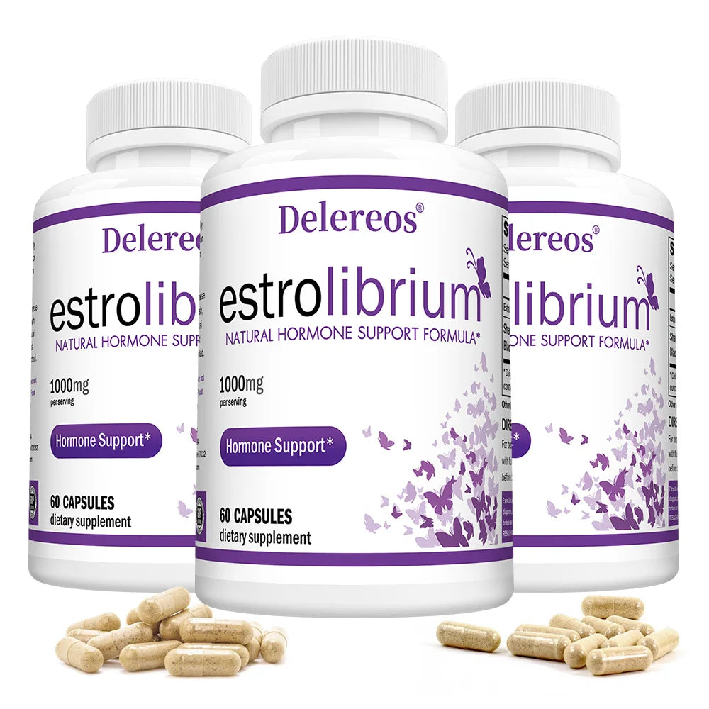 1000mg Hormone Support - Menopause Supplements for Women - Supports Natural Hormonal Balanc, Monthly Comfort and Wellness