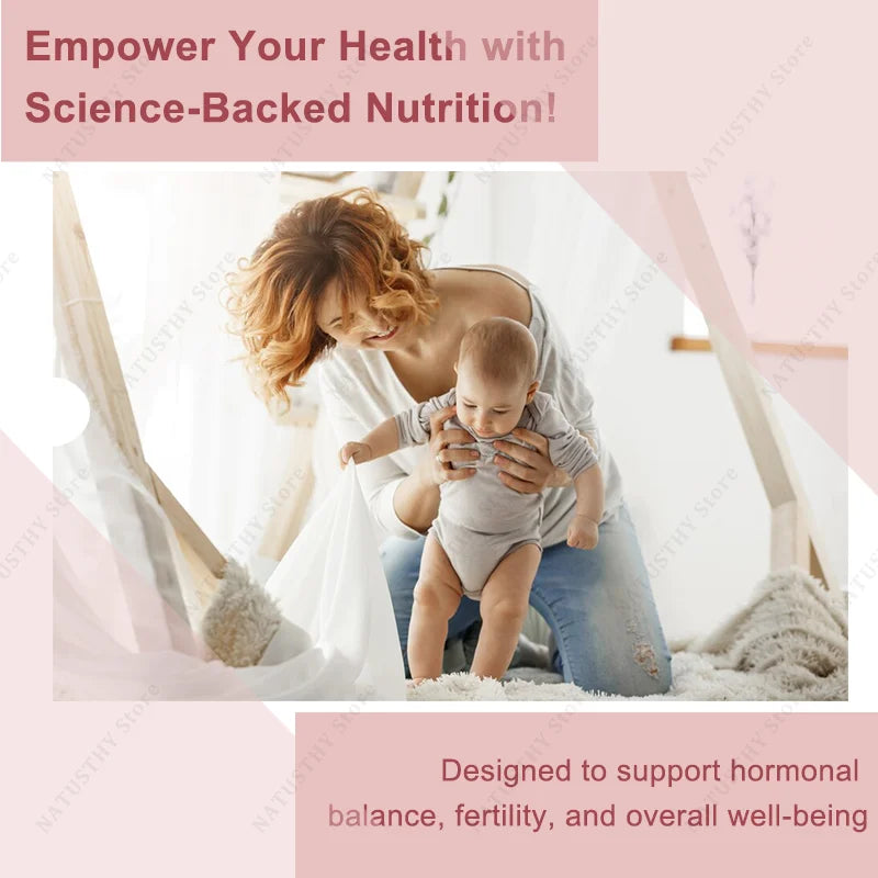 Inositol & D-Chiro Supplement For Women - Ideal 40:1 Inositol Ratio - Supports Hormone Balance, Regular Cycles & Ovarian Health