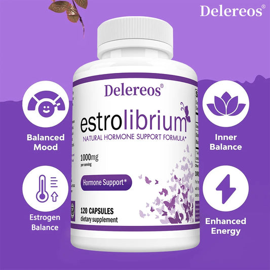 1000mg Hormone Support - Menopause Supplements for Women - Supports Natural Hormonal Balanc, Monthly Comfort and Wellness