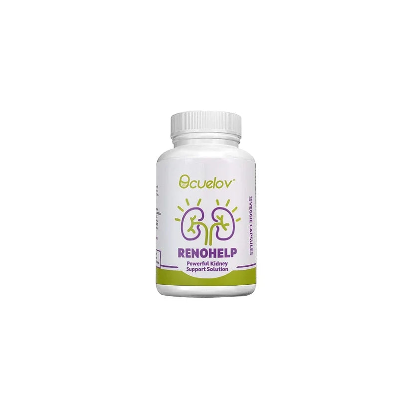 Bcuelov All Natural Kidney Support Supplement Promotes Healthy Kidney Function, Creatinine Levels and Glomerular Filtration