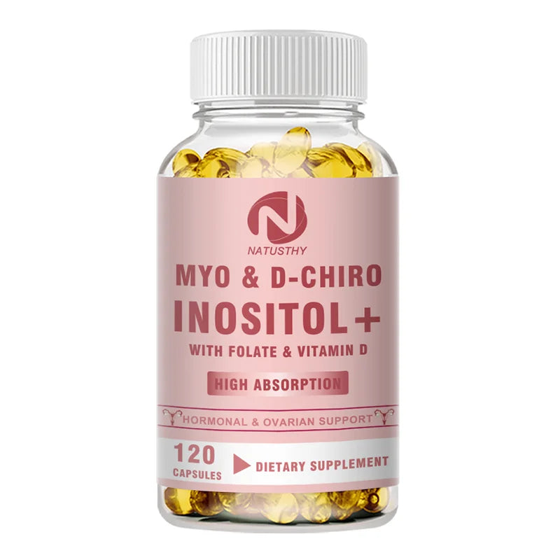 Inositol & D-Chiro Supplement For Women - Ideal 40:1 Inositol Ratio - Supports Hormone Balance, Regular Cycles & Ovarian Health