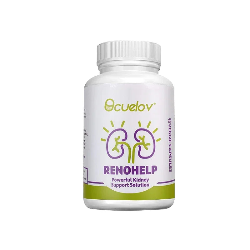 Bcuelov All Natural Kidney Support Supplement Promotes Healthy Kidney Function, Creatinine Levels and Glomerular Filtration