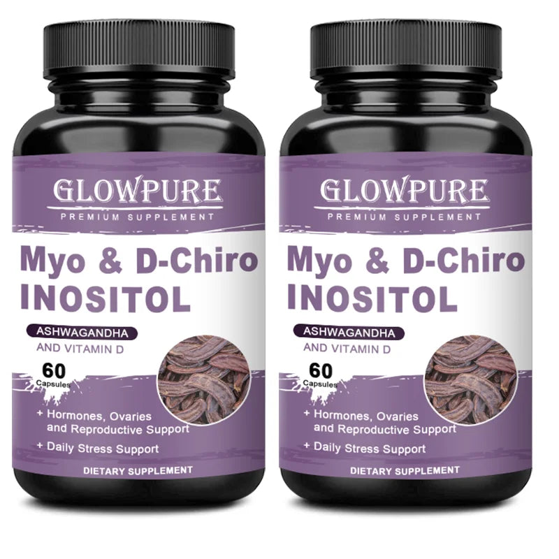 Hormone Balance Supplement for Women - Inositol with D3 for Menstrual Regulation, Hair Growth & Fat Support