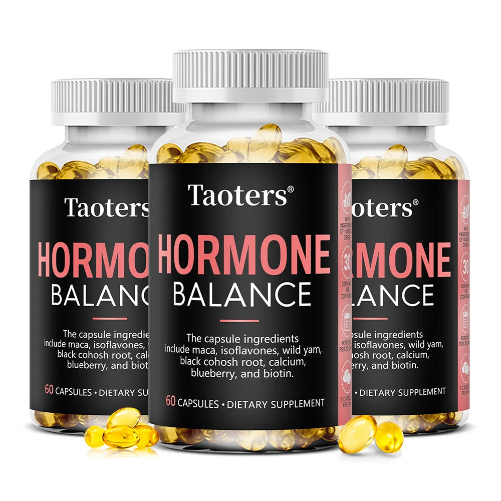Herbal Menopause Supplement for Women To Support Female Hormone Balance and Healthy Ovarian Function, Enhancing Mood