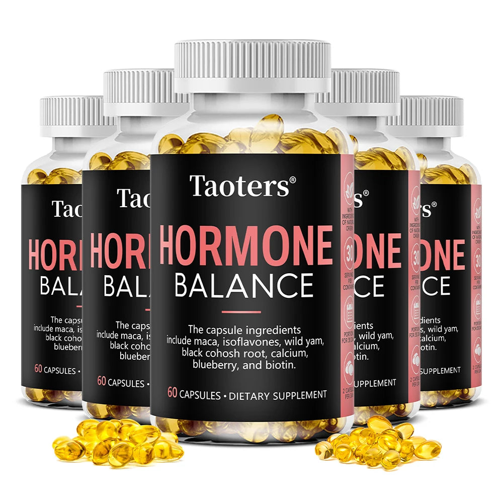 Herbal Menopause Supplement for Women To Support Female Hormone Balance and Healthy Ovarian Function, Enhancing Mood